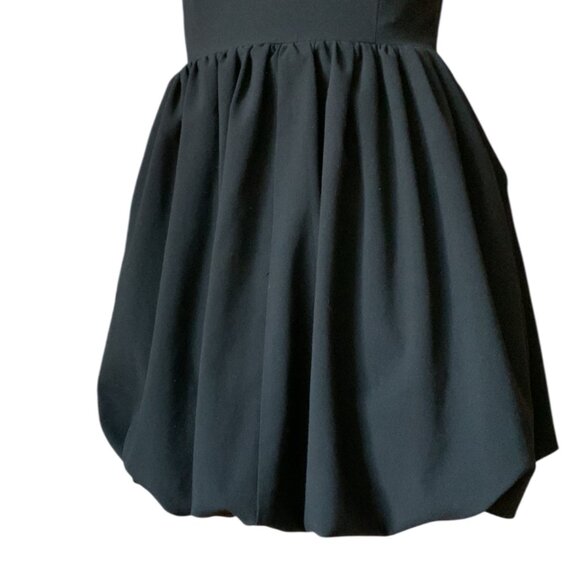 LUNA - Little black dress - Bubble skirt buttons details on strap - Medium - Picture 10 of 10